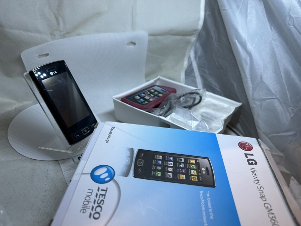 LG Viewty Snap GM360 – schwarz (entsperrt) Smartphone