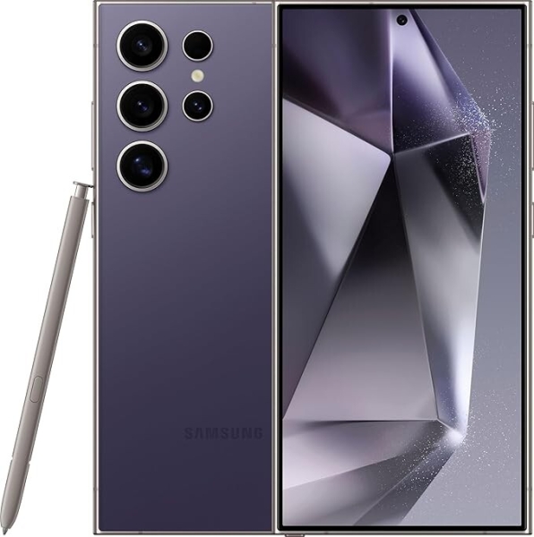Samsung Galaxy S24 Ultra 256GB Titanium Violet entsperrt Android Smartphone