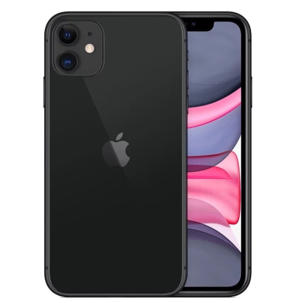 Apple iPhone 11 64GB entsperrt Smartphone schwarz – extra 15 % RABATT – GUT B+