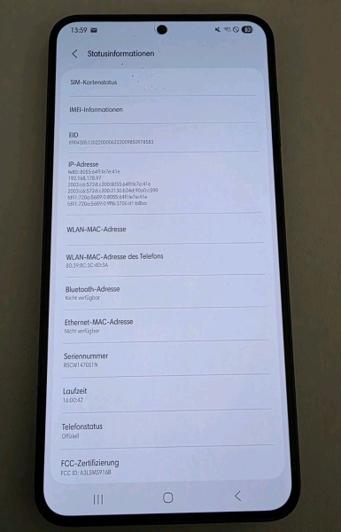 Samsung Galaxy S23+ Plus 5G 6,6″ 512GB DualSim Smartphone Schwarz