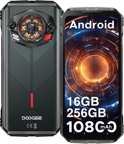 Doogee S Punk Rugged Smartphone Android Handy 16GB+256GB/1TB, 10800mAh 33W