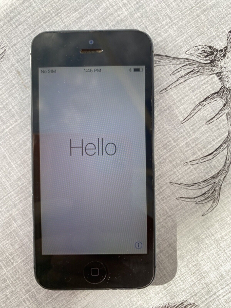 Apple iPhone 5 – 16GB – Schwarz & Schiefer (Vodafone)