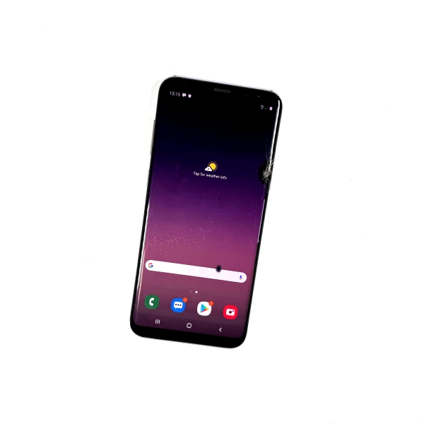 Samsung Galaxy S8+ SM-G955 64GB Grau Entsperrt Smashed Screen Funktioniert 373