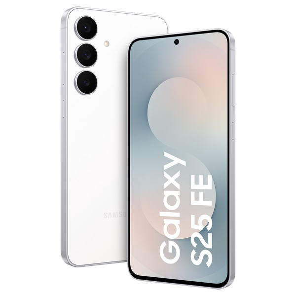 Samsung Galaxy S25 FE 5G (S731B) 128 GB Weiß Dual -SIM Smartphone Android 15