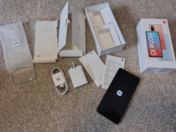 Xiaomi Redmi Note 10 Pro M2101K6G 128GB Onyx Gray entsperrt Smartphone Handy