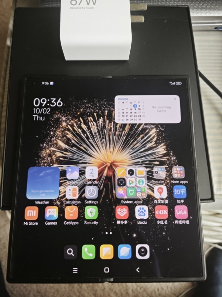 Xiaomi Mi Mix Fold 3 Dragon Fiber 512GB 16RAM 5G Dual SIM entsperrt Smartphone