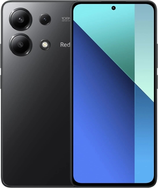 Xiaomi Redmi Note 13 schwarz – Smartphone 8+256GB, Snapdragon 685, 6nm UK Version