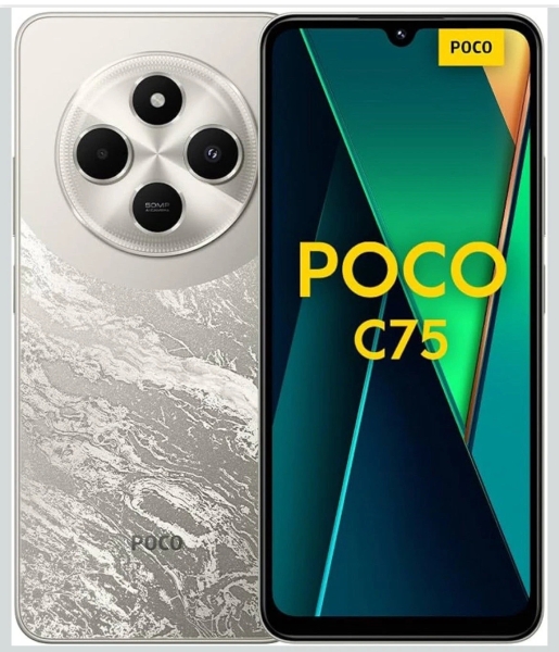 Neu billig entsperrt Xiaomi POCO C75 4G Smartphone RAM 6GB 128GB UK Lagerverkauf