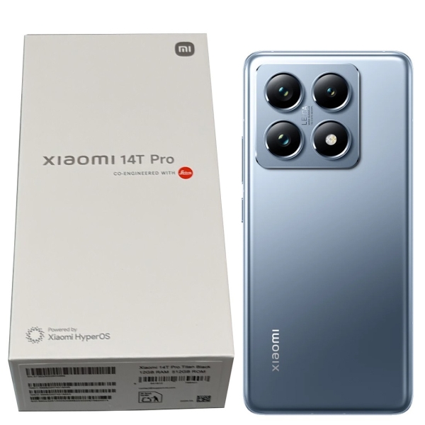 Xiaomi 14T Pro 5G (Titan Blue) 512GB + 12GB RAM Android entsperrt Smartphone