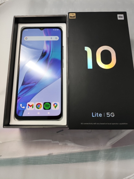 Xiaomi Mi 10 Lite 5G 8GB 256GB Smartphone Entsperrt Dream White Blue