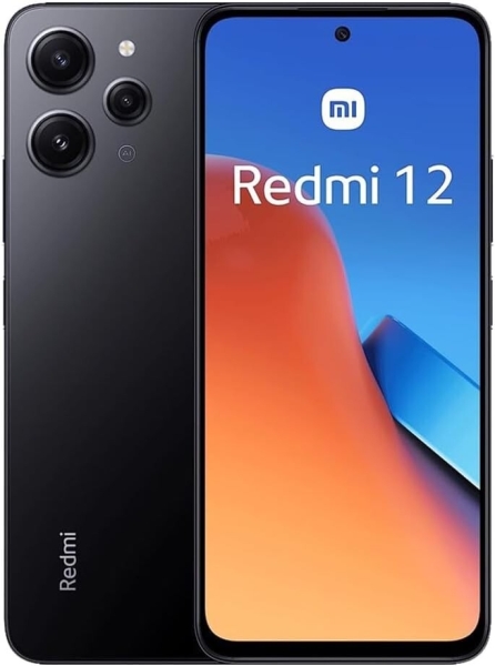 Xiaomi Redmi 12 4G 128GB 4GB Dual Sim entsperrt Android Smartphone Midnight Black