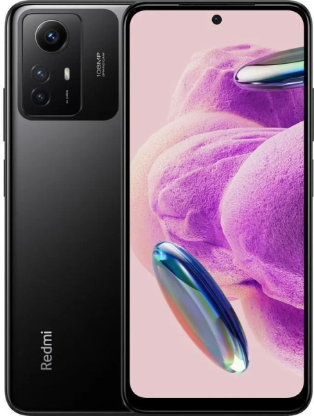 Smartphone Xiaomi Redmi Note 12S 6/128GB Schwarz + Garantie | Zustand: Sehr gut