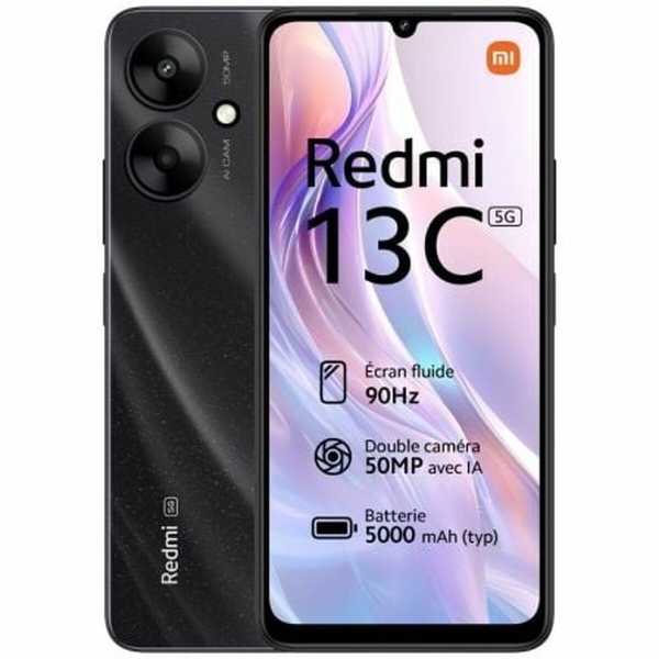 Smartphone Xiaomi Redmi 13C 5G 6,74″ Mediatek Dimensity 6100+ 4 GB RAM 128 GB