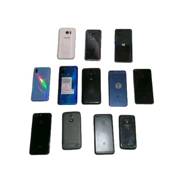 12x Smartphone Samsung Huawei Honor ZTE DEFEKT LESEN! #6728