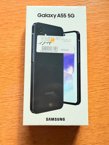 Samsung Galaxy A55 5G Smartphone 128 GB 6,6 Zoll  Full HD  50 MP  Awesome Navy