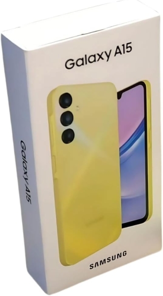 Samsung A156B Galaxy A15 5G 4+128 GB Gelb 6,5″ Android Smartphone 50 MP NEU