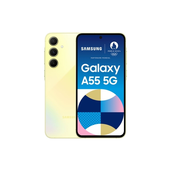 Smartphone Samsung Galaxy A55 6,6″ Octa Core 8 GB RAM 128 GB Gelb