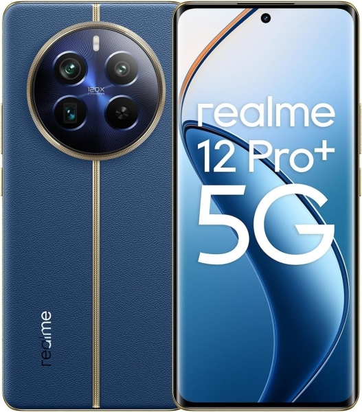 realme 12 Pro+ 5G Smartphone 8+256GB, Sony IMX890 OIS Camera, 3X Optical Zoom