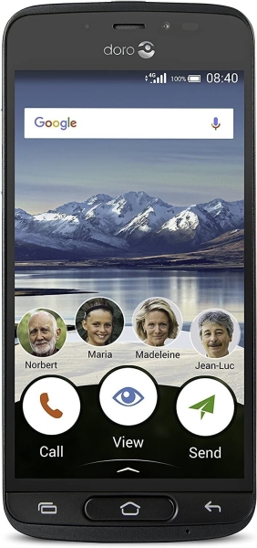 Doro 8040 4G Smartphone – entsperrt – grau – neu – originalverpackt