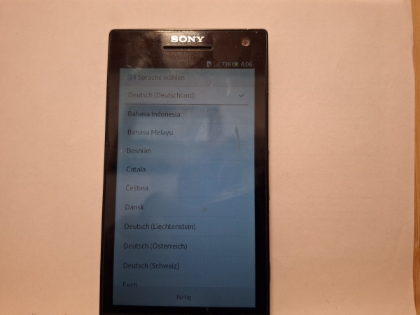 Sony Xperia LT26i schwarz (Ohne Simlock) Smartphone