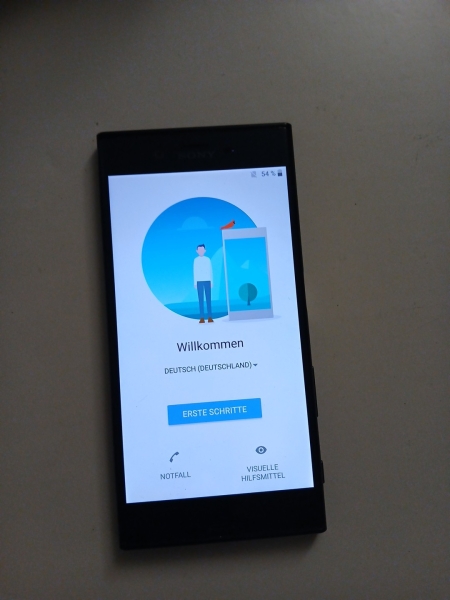 Sony Xperia XZ (F8331) Smartphone – 32 GB Android – Blau