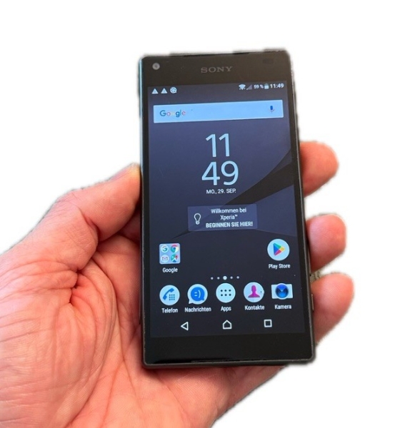 Ersatzhandy SMARTPHONE ANDROID 7.1.1 Sony Xperia Z5 Compact E5823 gebraucht