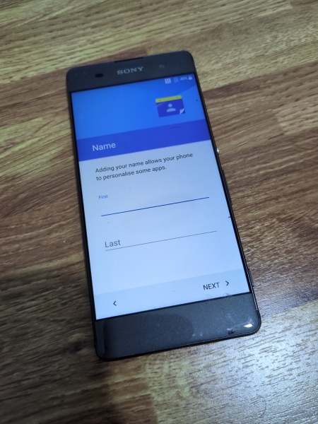 Sony Xperia XA (F3111) grau Android Smartphone entsperrt in GWO