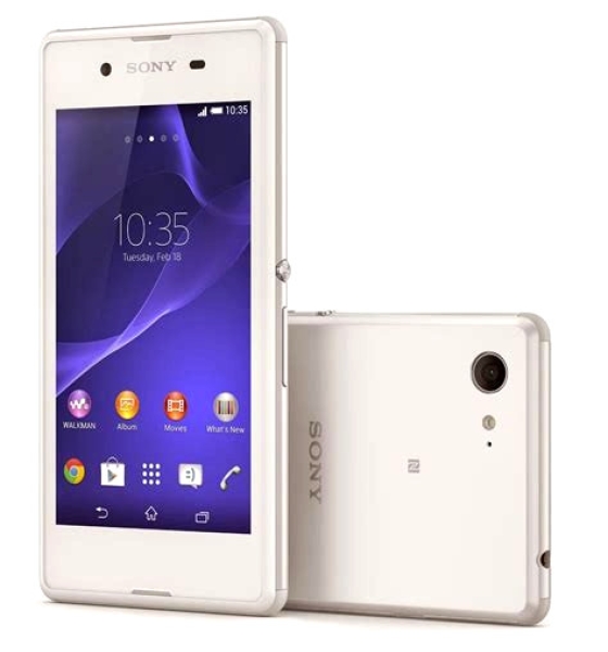Sony XPERIA E3 D2203 – 4GB – weißes Smartphone (ohne Simlock) in OVP