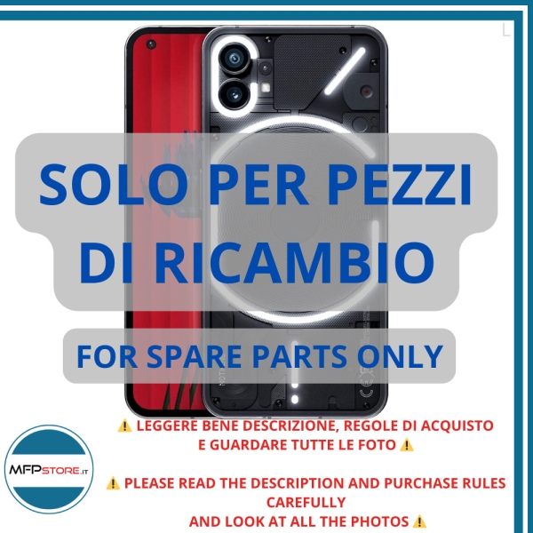 Smartphone Nothing Phone 1 A063, 8GB RAM 256GB ROM, Schwarz, Nicht Funktioniert