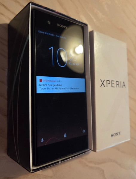 Sony Xperia XA1 G3121 32GB 5″ Display 23MP Kam. Schwarz Smartphone OHNE SIMLOCK