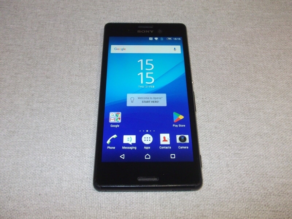 Sony Xperia M4 Aqua E2303 (entsperrt) schwarz 8GB Android Smartphone