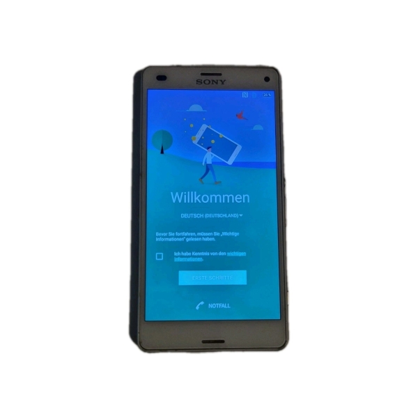 Sony  Xperia Z3 Compact D5803 – 16GB – Weiß (Ohne Simlock) Smartphone