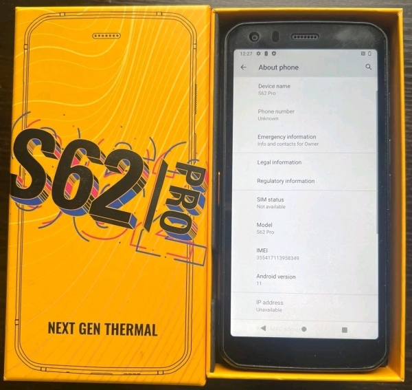 📱CAT S62 Pro Smartphone 🛠️ Wärmebildkamera /128GB /Dual SIM /Rugged (4)