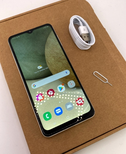 Samsung Galaxy A12 weiß entsperrt Dual Sim 64GB 4GB RAM 6,5″ Android Smartphone