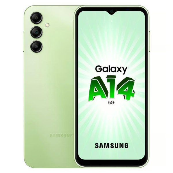 Samsung Galaxy A14 4G 64GB grün – Android Smartphone – Klasse A sehr guter Zustand