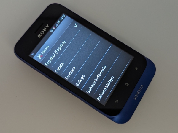 Sony Xperia Tipo 4GB Blau Android Smartphone LTE 4G ST21i ✅