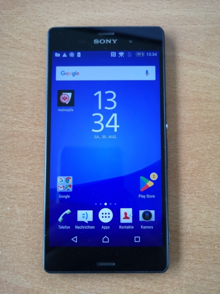 Sony Xperia Z3 D6603 schwarz Android 6.0.1 Smartphone sehr guter Zustand