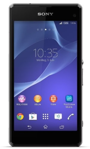 Sony Xperia Z1 Compact Smartphone 4,3 Zoll 16 GB schwarz „gebraucht“