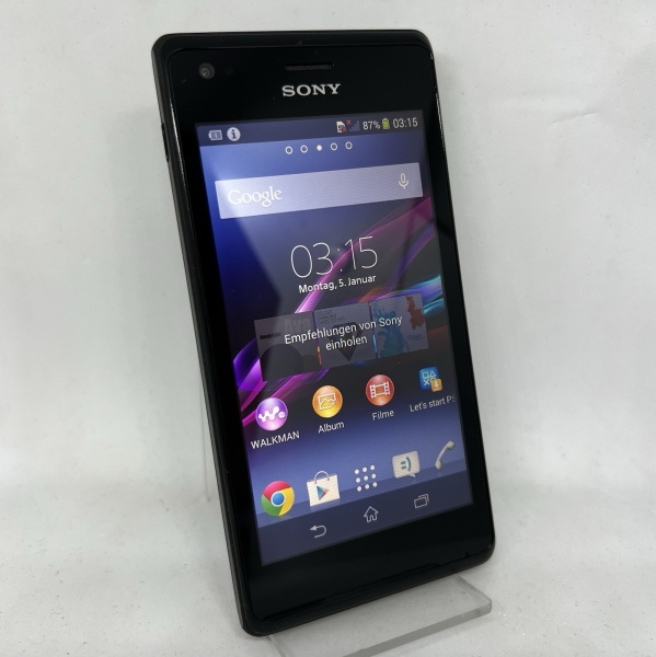 Sony Xperia M (C1905) Smartphone in Schwarz (Makelloser Zustand & ohne Simlock)
