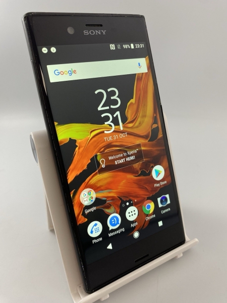 Sony Xperia XZ schwarz entsperrt Single SIM 32GB 5,2″ Android Smartphone Defekt #C17
