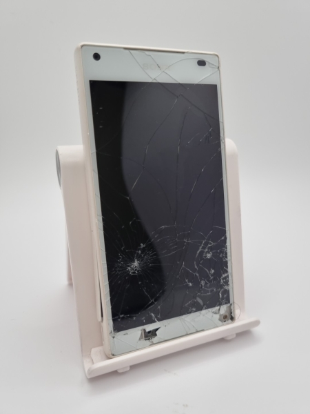 Sony Xperia Z5 Compact weiß 32GB 4,6″ 23MP Android Smartphone gesprungen defekt #B