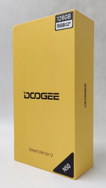 Doogee N50 Android Smartphone 6,52″ 128GB Speicher 8+7GB RAM – Granite Black