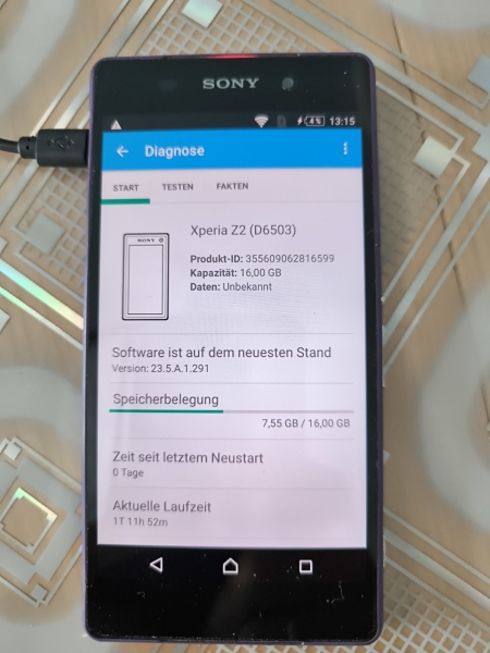Sony Xperia Z2 Smartphone – ohne Simlock