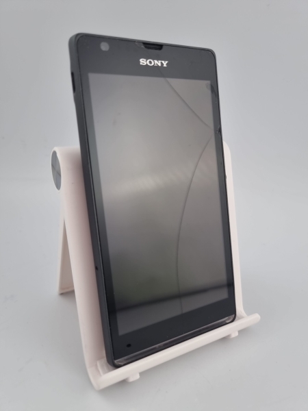 Sony Xperia SP schwarz 8GB 4,6″ 8MP Android Smartphone gesprungen defekt #B