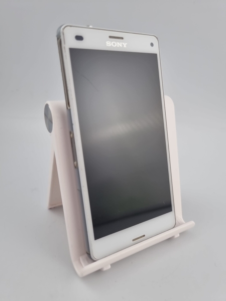Sony Xperia Z3 Compact weiß 16GB 20,7MP Android Smartphone gesprungen defekt #B