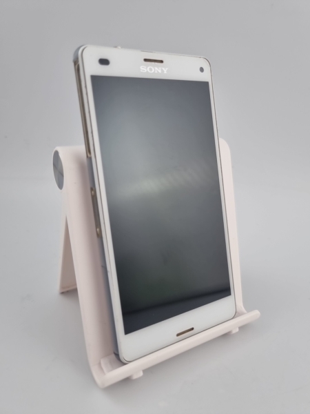 Sony Xperia Z3 Compact weiß 16GB 20,7MP Android Smartphone gesprungen defekt #D