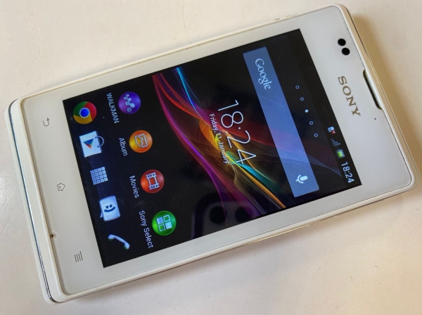 Sony XPERIA E (C1505) Smartphone (entsperrt) Android 4.1 Handy weiß