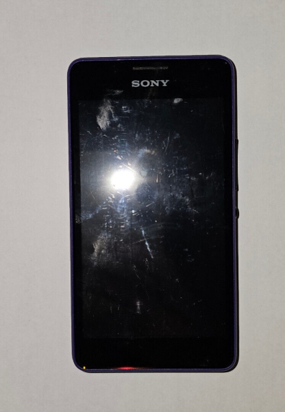 Sony Xperia E1 4GB lila (entsperrt) Smartphone voll funktionsfähig