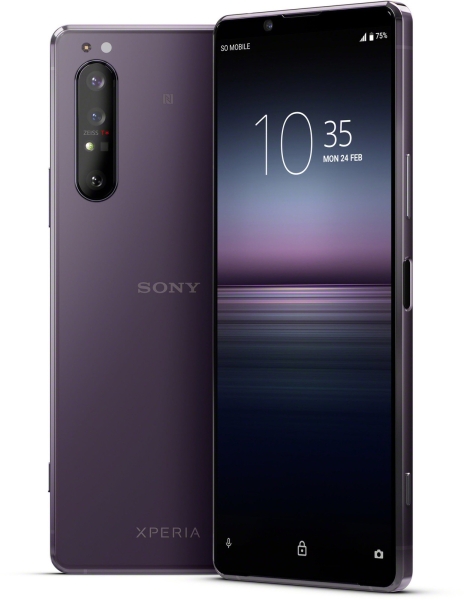 Sony Xperia 1 II 5G 256GB Lila Android Smartphone 6,5″ OLED 12MP IP68 8GB RAM