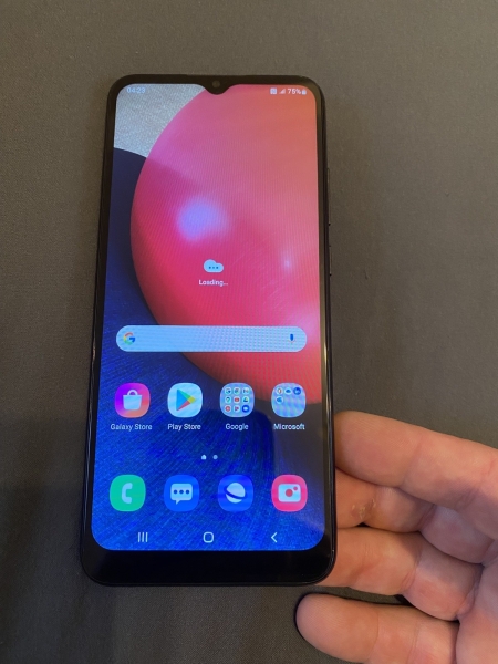 Samsung Galaxy A02s schwarz entsperrt 32GB 6,5″ 13MP 1GB RAM Android Smartphone